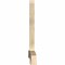 Ekena Millwork Bellingham Rough Sawn Timber Gable Bracket, Douglas Fir, 96"W x 52"H x 4"D x 6"F, 13/12 Pitch GBW096X52X0406BEL00RDF - alternate 3